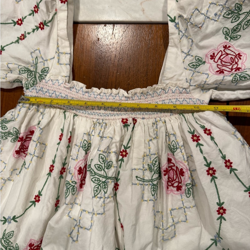 Damson Madder Embroidered Floral Dress - Picture 8 of 8